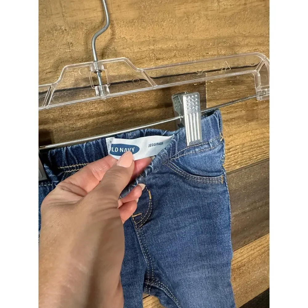 OLD NAVY Infant Jegging Skinny Jeans Size 12-18M EUC